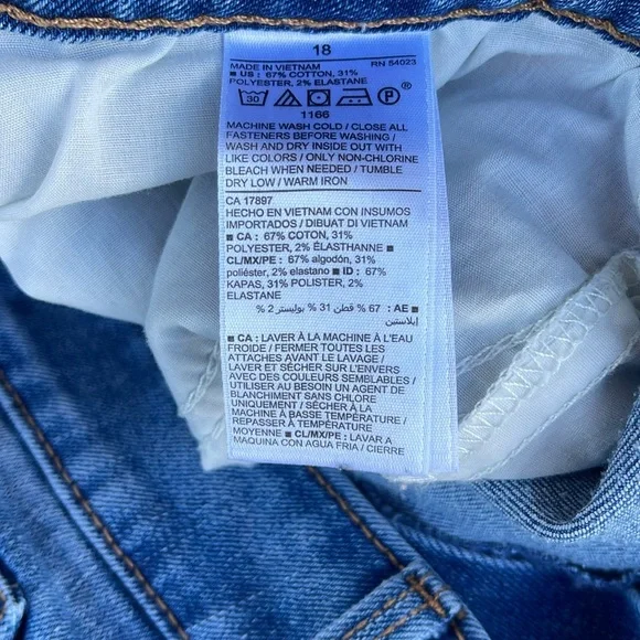 Old Navy Pop Icon Skinny jeans size 18 - Picture 4 of 9